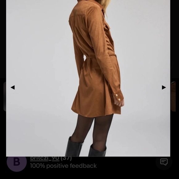 Generation Love Suede Dress - Picture 2 of 2